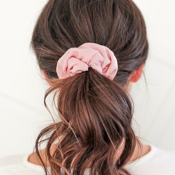 Silky Satin Scrunchies | Stylish Hair Accessories - Picture 2 of 12
